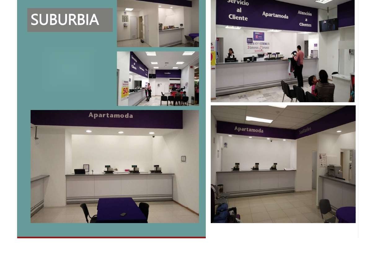 Suburbia, remodelación de áreas